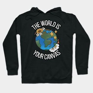 The world is your canvas 0.4 Hoodie